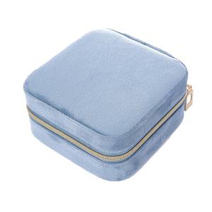 Caja de Joyería Retro de Colores Surtidos al por Mayor - Diseño Cuadrado, Organizador de Accesorios en Stock para Almacenamiento de Joyas de Mujer - Product Image 5