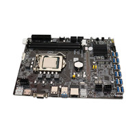Carte mère B75 avec LGA1155 DDR4 8 Go de mémoire 12*PCIE vers USB3.0 CPU 12 USB Chipset Intel