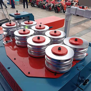 צינור ברזל כיפוף אוטומטי cnc הידראולי מתגלגל צינור כיפוף המכונה צינור גליל כיפוף המכונה - Product Image 5