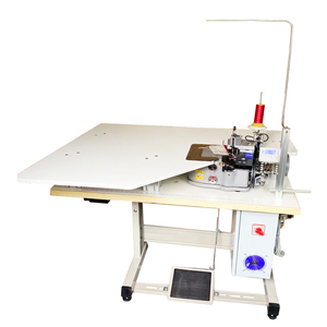RN-2502D Computerized Flat-Bed Manual Three-Thread Lock-Stitch <b>Carpet</b> Binding Machine for Use Stainless Steel - Product Image 3