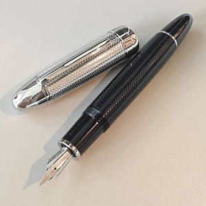 JD 149 pluma <span class=keywords><strong>de</strong></span> tinta <span class=keywords><strong>de</strong></span> caligrafía <span class=keywords><strong>de</strong></span> práctica líder <span class=keywords><strong>de</strong></span> negocios <span class=keywords><strong>de</strong></span> lujo/pluma <span class=keywords><strong>de</strong></span> rodillo, diseño clásico tallado, regalo perfecto para padre, maestro - Product Image 2