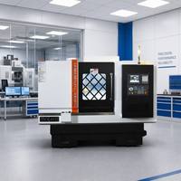 Tour CNC à banc incliné de haute précision avec tourelle porte-outils motorisée pour l'usinage automatique d'alliages par tournage-fraisage