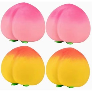 Juguete Squishy Gigante de Durazno y Fresa 2026 de Subida Lenta, de TPR, para Alivio del Estrés, Gadget Antiestrés, Regalo Promocional de Fábrica - Product Image 1