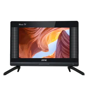 Mini 20" 24" LED Television TV with Battery, Solar Powered 12V Television 24 LED TV, Car Truck Television 24 inch DC 12V LED TV