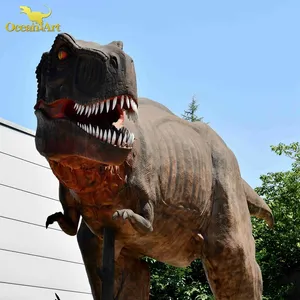realistic dinosaur statue theme park animatronic dinosaur suppliers remote control dinosaur in China