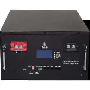 ชุดแบตเตอรี่ลิเธียมไอออน48V 51.2V 15KW 300Ah ระบบพลังงานไฮบริด Lifepo4ลมพลังงานแสงอาทิตย์100Ah 200Ah 300Ah แยก AC 48V - Product Image 1