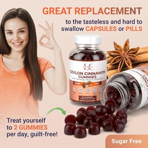 Lance Private Label Cinnamon Gummies Vegan Support Heart Health Strength Suplementos <span class=keywords><strong>de</strong></span> hierbas cardiovasculares para hombres y mujeres - Product Image 2