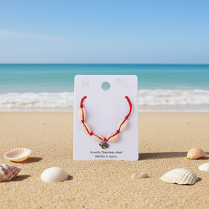 สร้อยข้อมือแฟชั่น เปลือกหอย สแตนเลส สไตล์ยูนิเซ็กซ์ เครื่องประดับทำมือ - Product Image 2