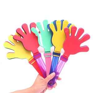 Jouet claquant en plastique, claquettes de doigts et de paume à motif dessin animé pour enfants, accessoire musical pour fêtes, anniversaires, carnavals, cadeau et souvenirs - Product Image 1