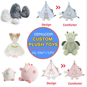 ぬいぐるみぬいぐるみぬいぐるみ中国おもちゃ工場カスタムデザインロゴ付き - Product Image 4