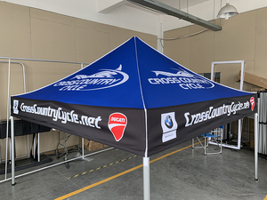 10 ft ngoài trời nhôm hình lục giác khung gấp lều cấu trúc cho thương mại tổ chức sự kiện Khuyến mãi được sử dụng trong triển lãm thương mại - Product Image 3