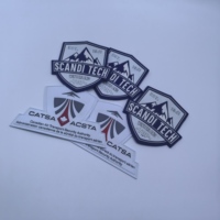 Étiquettes en silicone pour vêtements Patchs en silicone avec logo personnalisé pour sacs Patchs en caoutchouc pour chapeaux