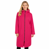 Robes de change imperméables personnalisées avec doublure polaire chaude pour faciliter le changement d'extérieur et rendre ces activités par temps froid plus agréables