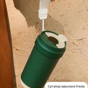 500ml /17OZ <b>Smart</b> 316 Stainless Steel Travel Coffee Mug With Ceramic Coating Liner Insulated Stainless Steel Coffee Cup - Product Image 5