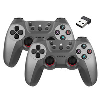 Manette de Jeu USB sans Fil Prise en Charge Android Smart TV PC 2.4G Double Utilisateur