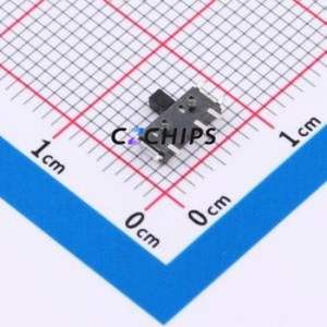 MSK12C02G20-B Slide Switch SMD-7P,6.7x2.8mm Switch Single Pole Double Throw Rectangle Pin Header SMD Tab 6.6mm - Product Image 2