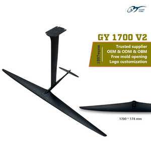 GY 1700 ปีกหน้าเรือสำหรับผู้เริ่มต้น คาร์บอนมาสต์ ซัพวิงฟอยล์ อีฟอยล์ เซิร์ฟบอร์ด สำหรับวิงฟอยล์ ไคท์เซิร์ฟ ไฮโดรฟอยล์ - Product Image 3