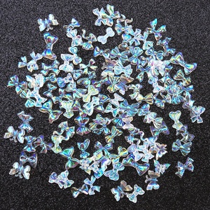 Paso Sico 1000 teile/beutel Groß packung DIY Random Mixed Großhandel Schmetterling Bogen Gummibärchen Lutscher Beliebte 3D Nail Art Dekoration - Product Image 4