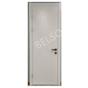 Huangshan Belson Isreal Market Waterproof And Waterproof White And Colorful WPC Door