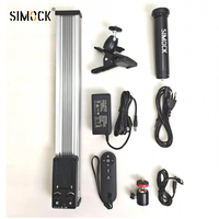 Kit d'éclairage de studio LED bicolore Simock 40W pour photographie, streaming en direct, maquillage en extérieur, portraits de produits YouTube, avec télécommande ABS