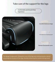 Produits phares 2026 : Coussin de protection universel en cuir pour siège de voiture avec support pour les pieds, Accessoires