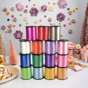 Gradient Luminex Curling Ribbon Plastic Iridescent Gift Ribbon PP Ribbon Spool for Festival <b>Decoration</b> <b>Balloon</b> Tying - Product Image 6