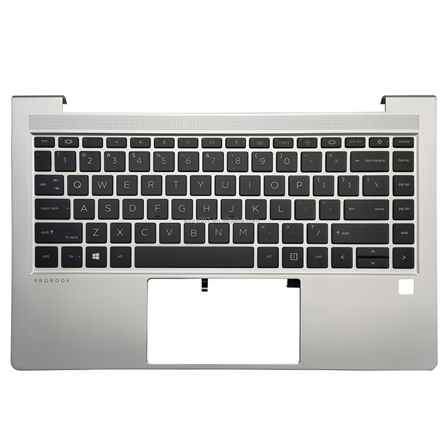 For ProBook 440 G10 Keyboard Backlit 445 G10 Palmrest N42405-001 Silver US Layout Made in China