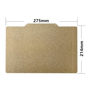 Para Flyingbear Ghost <span class=keywords><strong>5</strong></span> Hotbed PEI de doble cara + PEO placa de construcción Base magnética PEI + hoja de PET piezas de impresora 3D 214x275 - Product Image 3