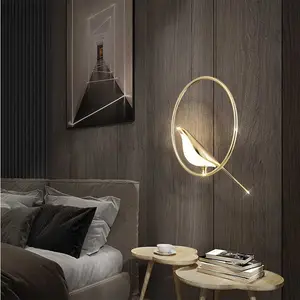 Nordic Bird Pendant Lights LED Lamps for Dining Room Bedroom Living Room Cafe Decor Hanging Lighting Fixtures