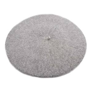 <span class=keywords><strong>Béret</strong></span> en laine solide européen et <span class=keywords><strong>américain</strong></span> pour femmes et filles, mode d'hiver, bérets Fedora - Product Image 6