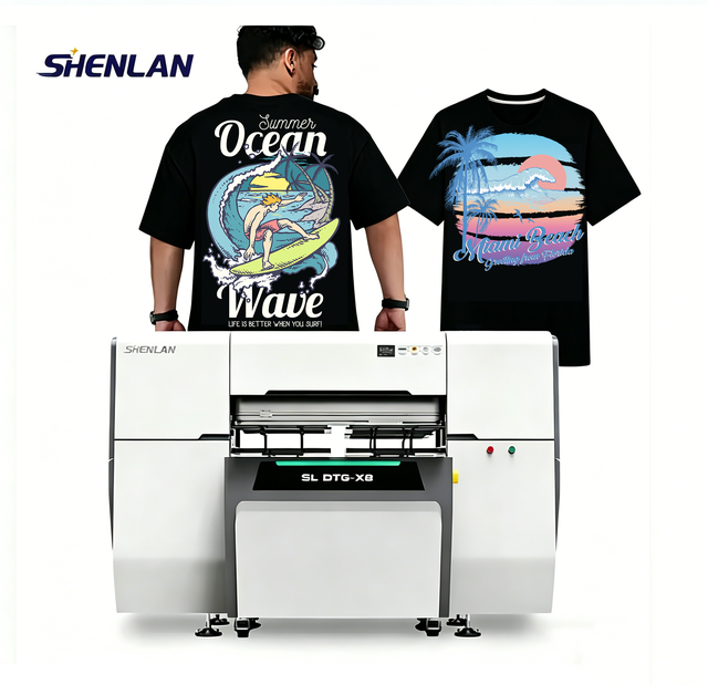 A3 DTF DTG Inkjet Printer Pigment Ink Automatic Control High-Accuracy Direct to Garment T-shirt Printing