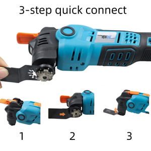 NEOBRISKEN Handheld Multifunctional DIY Lithium Battery Right Angle Drilling Machine Cordless Oscillating Tools <b>Swing</b> N531 <b>Swing</b> - Product Image 5