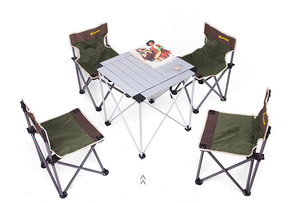 Silla Plegable Portátil para Acampar al Aire Libre, Banco Plegable para Pesca, Silla de Playa con Tubo de Hierro Reforzado - Product Image 3