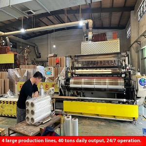 Usine directe PE <span class=keywords><strong>Film</strong></span> étirable 50cm de large résistant à la perforation étanche à l'humidité <span class=keywords><strong>Film</strong></span> d'emballage industriel dureté douce en gros - Product Image 2