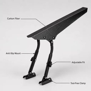 MTB Rear Mudguard <strong>Saddle</strong> Wing Bicycle Fender Adjustable Lightweight for Road Bicycles - Product Image 3