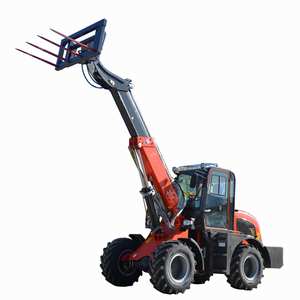 Chargeur sur pneus articulé miniature CP TL2000 <span class=keywords><strong>de</strong></span> Weifang, Chine, avec flèche télescopique, chargeur télescopique compact, chargeur à flèche télescopique - Product Image 6