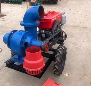 Moteur diesel à grand débit de 20 CV, pompe à flux mixte, pompe haute pression personnalisée pour le drainage des inondations, zones basses - Product Image 2