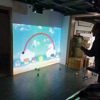 2022 vendita calda giochi con la palla mappatura della proiezione 3d per il parco a tema di divertimento per bambini