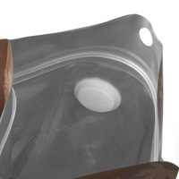 Pochette d'emballage vide pour café et thé 250G Bolsas Para De Cafe personnalisé Sac de café à fond plat avec valve et fermeture éclair