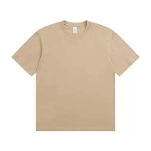 T-shirt personnalisé en coton épais 100 %, OEM ODM, coupe oversize unisexe, col rond, manches courtes, vierge, avec logo - Product Image 6