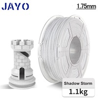 Filamento PLA de Mármol de Alta Velocidad JAYO para Impresora 3D, No Tóxico, 1.1KG/rollo