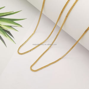 מכירה לוהטת אמיתי <span class=keywords><strong>18k</strong></span> מוצק זהב פרנקו שרשרת שרשרת זהב אמיתי <span class=keywords><strong>18k</strong></span> 14k שרשרות סיטונאי - Product Image 4