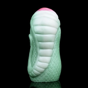Masturbador Oral Green Snake, Copa de Masturbación Masculina, Inserto de Labios, Masajeador de Próstata, Vagina de Bolsillo, Juguetes Masturbadores al por Mayor - Product Image 5