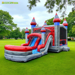 Parque Inflable <span class=keywords><strong>Mega</strong></span> Parque Temático Combinado, Castillo Inflable, Tobogán, Casa de Brinco Inflable - Product Image 3