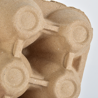 Plateau à œufs pour volailles de qualité supérieure, biodégradable et compostable, 6 alvéoles, plateau à œufs personnalisé imprimé, carton à œufs de ferme, vente en gros