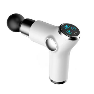 Fábrica al por mayor logotipo personalizado YOSYO JRW 5 cabezales de masaje 1200-3200RPM batería recargable 1200mAh pistola de masaje muscular corporal profundo - Product Image 6