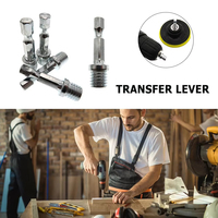 M14 M10 perceuse électrique meuleuse d'angle bielle vis 14/10mm filetage adaptateur tige hexagonale barre de Conversion mandrin connecteur outil
