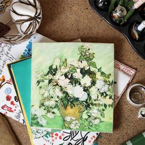 Mini Variety Styles Pencil Painting Book Blank Stamp Notebook 100 Sheets Thermal Binding Student Learning Office Supplies Gift - Product Image 5