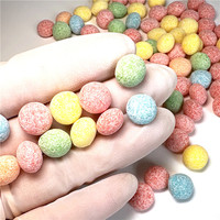 Bonbons colorés intéressants et uniques Bombes à saveur aigre Bonbons à mâcher Poudre aigre-goûtée Bonbons Jelly Bean