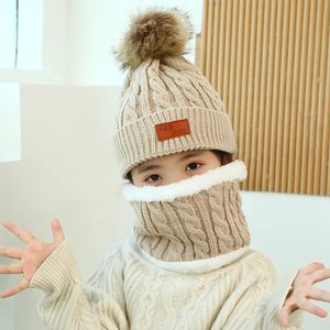 Ensemble <span class=keywords><strong>de</strong></span> gants avec pompons pour enfants <span class=keywords><strong>de</strong></span> 1 à 5 ans, bonnets tricotés pour bébés, cadeaux <span class=keywords><strong>de</strong></span> Noël pour filles et garçons - Product Image 2